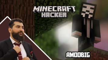 پوستر استریم هکر ماینکرفت - عمو بیگ