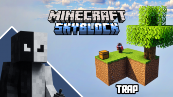 پوستر استریم ماینکرفت: اسکای بلاک - ترپ