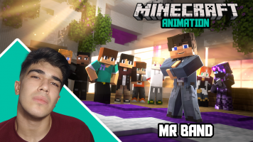 پوستر ماینکرفت: مدرسه هیولاها 9 - مستر بند