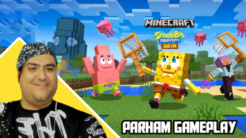 پوستر استریم ماینکرفت: باب اسفنجی ماجراجو 3 - پرهام گیم پلی