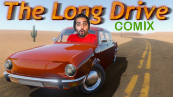 پوستر استریم مسافرت طولانی - علی کامیکس