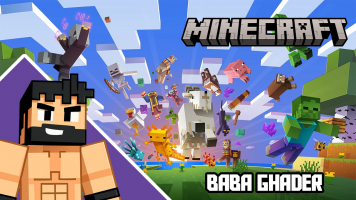 پوستر استریم ماینکرفت: کرافت زد - بابا قادر