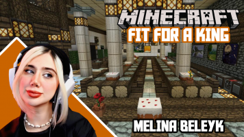 پوستر استریم ماینکرفت: پادشاه بزرگ - ملینا بلیک