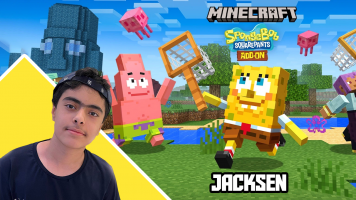 پوستر استریم ماینکرفت: بیکینی باتم موش و گربه - جکسن