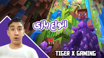 پوستر استریم انواع بازی - تایگر ایکس گیمینگ