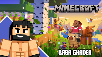 پوستر استریم ماینکرفت اما - بابا قادر