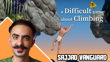 پوستر استریم یک بازی دشوار در مورد کوهنوردی - سجاد ونگارد