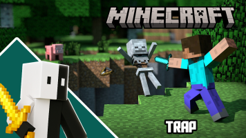 پوستر استریم ماینکرفت اما - ترپ