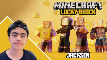 پوستر استریم ماینکرفت: لاکی بلاک - جکسن