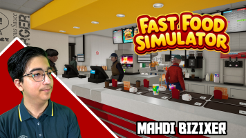 پوستر استریم شبیه‌ساز فست فود - مهدی بیزیکسر
