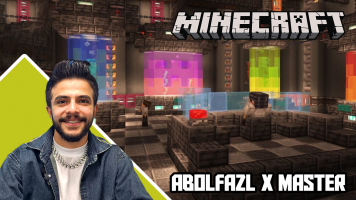 پوستر استریم ماینکرفت: آزمایشگاه - ابوالفضل ایکس مستر