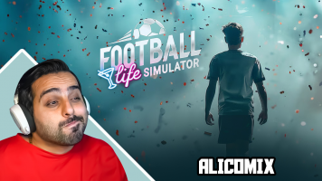 پوستر استریم شبیه‌ساز فوتبالیست ایرانی - علی کامیکس