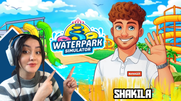 پوستر استریم شبیه‌ساز پارک آبی - شکیلا