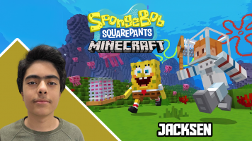 پوستر استریم ماینکرفت: پاتریک و باب اسفنجی سری جدید - جکسن
