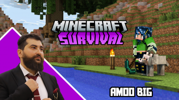 پوستر استریم ماینکرفت: دنیای موازی سروایول - عمو بیگ