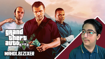 پوستر استریم جی‌تی‌ای آنلاین - مهدی بیزیکسر