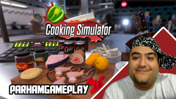 پوستر استریم شبیه‌ساز آشپزی - پرهام گیم پلی