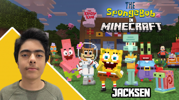 پوستر استریم ماینکرفت: پاتریک و باب اسفنجی 9 - جکسن