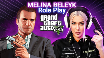 پوستر استریم جی‌تی‌ای 5: رول پلی - ملینا بلیک