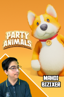 پوستر استریم مهمانی حیوانات - مهدی بیزیکسر