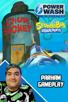 پوستر استریم شبیه‌ساز تمیزکاری باب اسفنجی - پرهام گیم پلی