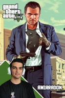 پوستر استریم جی‌تی‌ای وی ۳ - امیر رادون