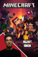پوستر استریم ماینکرفت آموزشی - ایجنت امین