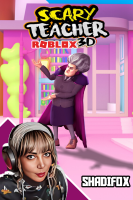 پوستر استریم روبلاکس: معلم بدجنس - شادی فاکس