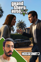 پوستر استریم جی‌تی‌ای ۵: طلاق مایکل - حسین آرتی‌جی