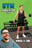 پوستر استریم شبیه‌ساز باشگاه بدن‌سازی ۲۴ - وحید ایکس کار