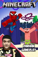 پوستر استریم ماینکرفت: مردعنکبوتی - پرهام گیم پلی