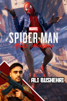 پوستر استریم مرد عنکبوتی : مایلز مورالز - علی بوشهری