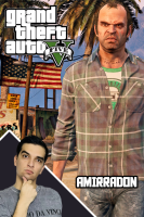 پوستر استریم جی‌تی‌ای ۵: داستانی - امیر رادون