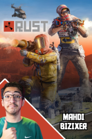 پوستر استریم Rust: چالش بیس مقدس - مهدی بیزیکسر
