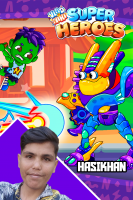 پوستر استریم ولاد و نیکی ابرقهرمانان - حاسیخان