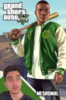 پوستر استریم جی‌تی‌ای ۵: داستان جزیره نفرین شده - مس‌رونال