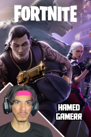 پوستر استریم فورتنایت - حامد گیمر