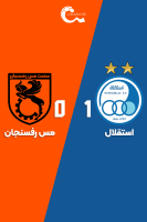 پوستر استقلال - مس رفسنجان | ۲۵ مهر ۱۴۰۴