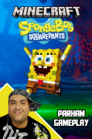 پوستر استریم ماینکرفت: باب اسفنجی سری سوم - پرهام گیم پلی