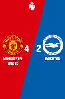 پوستر منچستر یونایتد - برایتون | ۳ آبان ۱۴۰۴
