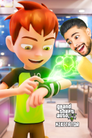 پوستر استریم جی‌تی‌ای ۵: بن تن و ساعت جادویی - کیکسیتاتور