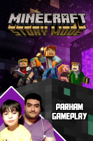 پوستر استریم ماینکرفت داستانی با رایبد - پرهام گیم پلی