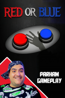 پوستر استریم قرمز یا آبی - پرهام گیم پلی