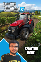 پوستر استریم شبیه‌ساز کشاورزی ۲۰۲۲ - سناتور هادی