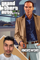 پوستر استریم جی‌تی‌ای ۵: عجیب‌ترین اتفاقات - امیر اس‌ورد