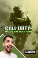 پوستر استریم کال آف دیوتی ۴ مدرن وارفر - گیمین