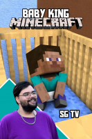 پوستر استریم ماینکرفت: بیبی کینگ - یاسین اس جی