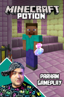 پوستر استریم ماینکرفت: ظرف شیشه‌ای - پرهام گیم پلی