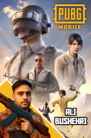 پوستر استریم پابجی موبایل: غول‌های عصبانی - علی بوشهری