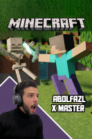 پوستر استریم ماینکرفت: حمله به اکسم آرمی‌ها -  ابوالفضل ایکس مستر